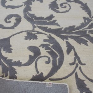 Beautiful grey flower carpet for your sweet home