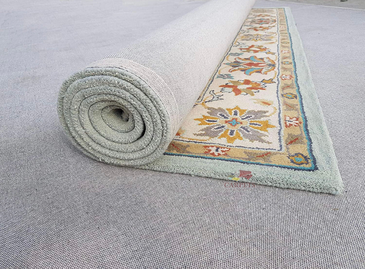 Multicolor unique Hand Tufted Persian Carpet for your sweet home