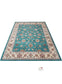 Green colored designer persian carpet for your home
