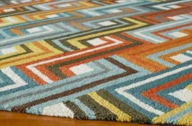 Premium Zig Zag pattern Carpet for bedrooms and drawing/living rooms