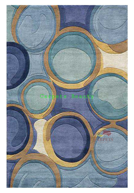 Beautiful Circular Pattern carpet for bedrooms and living rooms