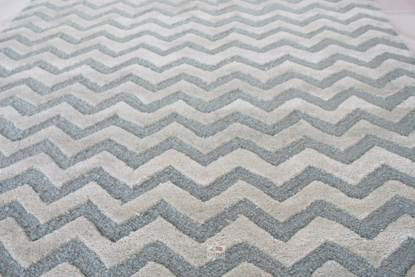Zig zag shape designer carpets for your home