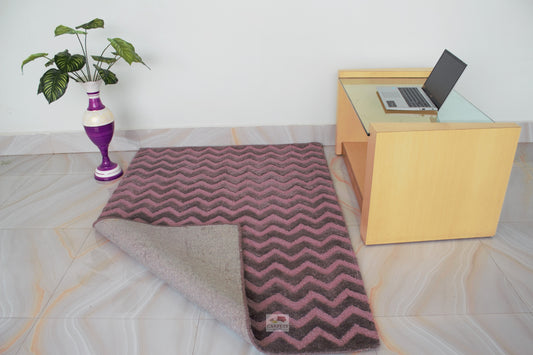 Zig zag shape designer carpets for your home