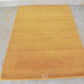 Beautiful yellow plain carpet for your sweet home