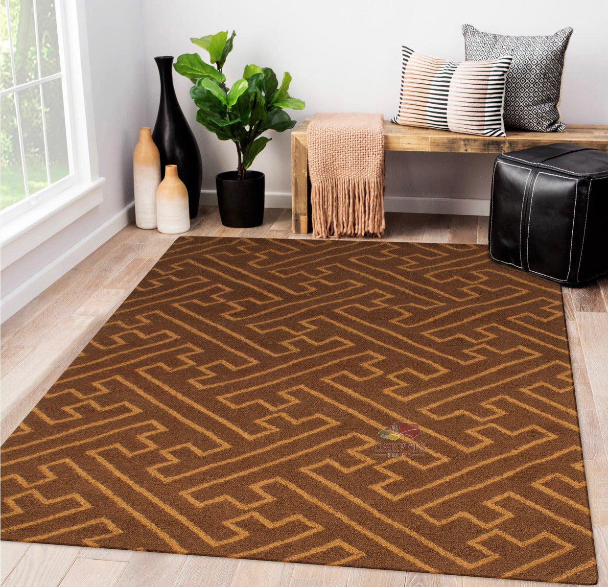 Beautiful modern pattern carpet for bedrooms and living rooms